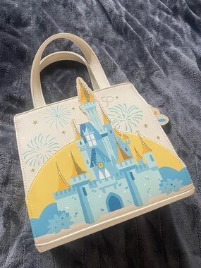 Disney x Loungefly 50th Anniversary Disneyworld Purse + Wallet